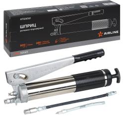 Шприц рычажно-плунжерный 800мл PRO, клапан уд. воздуха, винт для сброса давления (ATGG061)