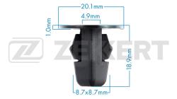 Клипса крепёжная Toyota (миним. кол-во заказа 10 шт) be-1849