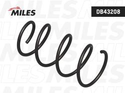 DB43208 Пружина подвески TOYOTA COROLLA 00-08 передняя