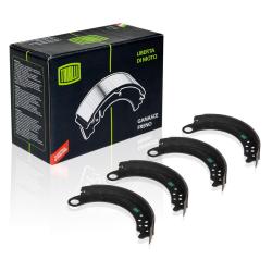 TRIALLI GF 23302 Колодки тормозные барабанные задние для автомобилей УАЗ Профи 236021 (2 короткие, 2 длинные)