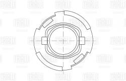 Муфта выкл. сцеп. для а/м Kia Rio (00-) (мех.) (CT 0806)