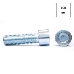 Винт 10х35-35 кп 10.9 DIN 912 оц. (РМЗ) 100шт FORTLUFT sts033165