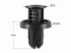 Клипса универсальная (1 шт.)