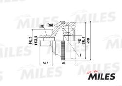 GA20529 ШРУС VW TRANSPORTER IV 1.9D-2.8 90-03 нар. +ABS