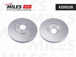 Диск тормозной HYUNDAI SANTA FE (SM) 05-/(CM) 06- пер. вент.D 321мм. с покрытием K200228