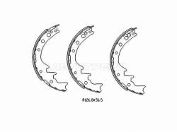 Колодки тормозные барабанные Toyota Hiace 82-98 / Hilux Pick Up 83-97