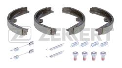 Колодки торм. бараб. задн. стоян. торм. с уст. компл. MB C-Class (204) 12- CLS (218) 11- E-Class bk-4084