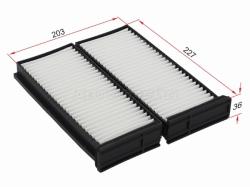 Фильтр салона MITSUBISHI PAJERO SPORT 2,5/3,0 98-08/CARISMA 95-06/COLT 96-04/SPACE STAR 98-04