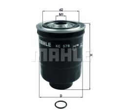 Фильтр топливный корпусной kc578d