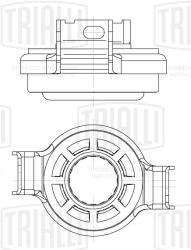 Муфта выкл. сцеп. для а/м Ford Escort III (80-)/IV (95-) 1.3i (мех.) (CT 1014)