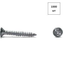 Саморез 2.9х6.5 потай.г. DIN 7982 оц. 1000шт FORTLUFT sts019092