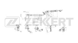 Шланг тормозной передний левый MAZDA 6 03- bs-9006