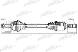 PDS5531 Полуось