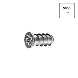ЕВРО-винт потай.гол. D7.7 6.3х11 PZ оц. 5000шт FORTLUFT sts016644
