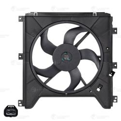 Э/вентилятор охл. для а/м SsangYong Kyron (05-) 2.3i (с кожухом) (LFK 1750)