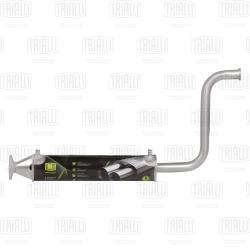 Глушитель для а/м Лада 21103 доп. (резонатор) усил. фланец (алюм. сталь) (EAM 0126s)