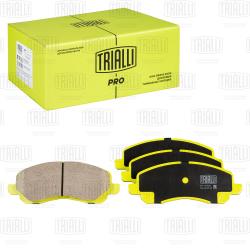 Колодки торм. для а/м Mitsubishi Lancer X (07-)/ASX (10-) диск. перед. (керам.) (PF 1101CR) PRO