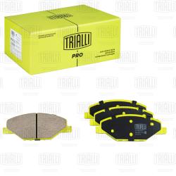 Колодки торм. для а/м VW Polo Sedan (RUS) (10-) 1ZE диск. перед. (керам.) (PF 1807CR) PRO