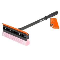 Щетка для мытья стекол с поролоном и водосгоном (39см) (ABGN008)