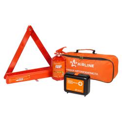 Набор автомобилиста "ЭКО" (знак, аптечка, огнетушитель) (ANA-00)