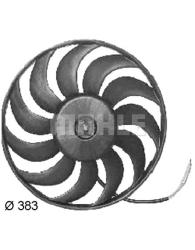 Вентилятор радиатора AUDI A6 383мм 400W лев. 04- CFF 133 000S