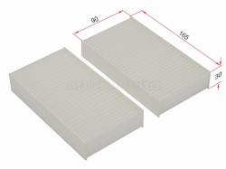 Фильтр салона BMW X3 F25 10-/X4 F26 14-