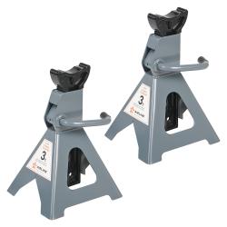 Стойка опорная 3т 289-418мм, зубчатый механизм, 2 шт. (AJSG03)