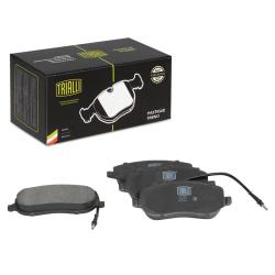 TRIALLI PF 4202 Колодки тормозные дисковые для автомобилей Peugeot Expert (00-) / Citroen Jumpy (95-) передние в комплекте с 2-мя датчиками