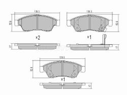 Колодки тормозные (Спереди) Suzuki Aerio 01-07 / Liana 01-07