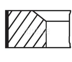 Кольца поршн. к-т на 1 цил. 02814n0