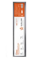 AIRLINE AFC-12 Рамка под номерной знак, антивандальная, металл, цвет хром