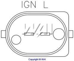 Transpo регулятор напряжения генератора ib200