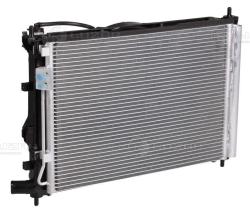 Блок охл. (радиатор+конденсор+вентилятор) для а/м Hyundai Solaris (10-)/KIA Rio (10-) MT (LRK 08L4)