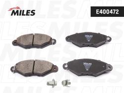 E400472 Колодки тормозные NISSAN KUBISTAR 03-/RENAULT KANGOO 97- передние LowMetallic