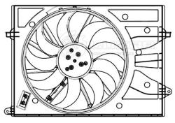 Э/вентилятор охл. для а/м Hyundai Santa Fe IV (19-) 2.4i (с кожухом) (LFK 0823)