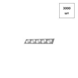 Демфер пластиковый D10 мм прозрачный самоклеящийся 3000шт FORTLUFT sts028278