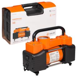 Компрессор X5 двухпоршневой в пласт.кейсе (50л/мин., 10 АТМ) (CA-050-16SK)