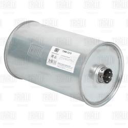 Глушитель универс. (круглый) D=190 с перф. диффузором L=310, d=42 (алюм. сталь) (EMM 3215)