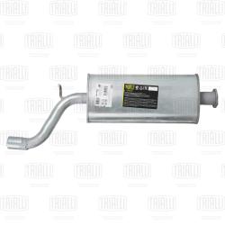 Глушитель для а/м SAAB 9000 (85-) 2.0i/2.3i осн. (алюм. сталь) (EMM 0814)