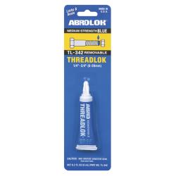 ABRO Фиксатор резьбовых соединений, синий (удаляемый) (6 мл) (TL-342) TL-342