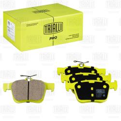 Колодки торм. для а/м Skoda Rapid (12-)/VW Tiguan (15-) диск. зад. (керам.) (PF 1879CR) PRO