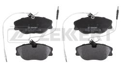 Колодки торм. диск. передн. с датчиком Citroen Jumpy 95- Fiat Scudo (220 220L 220P) 96- Peugeot 80 bs-1062