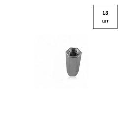 Гайка удлиненная М20 DIN 6334 А2 18шт FORTLUFT sts021197