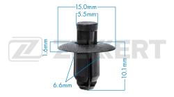 Клипса крепёжная Hyundai Kia (миним. кол-во заказа 10 шт) be-2923