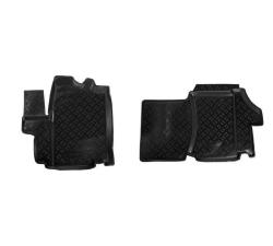 AIRLINE ACM-PS-25 Ковры для Fiat Ducato III (2012-), 2 шт., выс. борт, 1й ряд, ТЭП, черн.