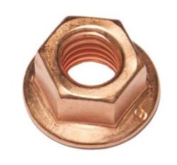 Гайка приемной трубы медная 258047