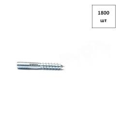 Винт-шуруп 6х80 оц. 1800шт FORTLUFT sts031157