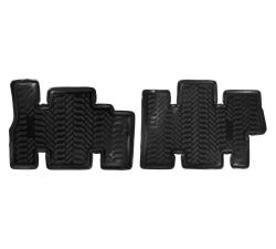 AIRLINE ACM-PS-17 Ковры для ГАЗель Next (Фермер) (13-), 2 шт., выс. борт, 2й ряд, ТЭП, черн.