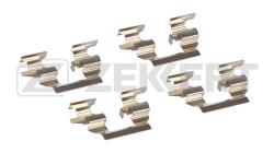 Комплект установочный зад. торм. колодок Nissan Murano (Z50) 03- br-1474