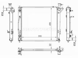 Радиатор Hyundai Santa Fe 09-19 / Kia Sorento 12-21